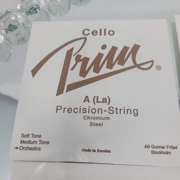 Prim CELLO String SET Orchestra Heavy Thick , A D G C -Made In Sweden NEW SEALED - Picture 2 of 7